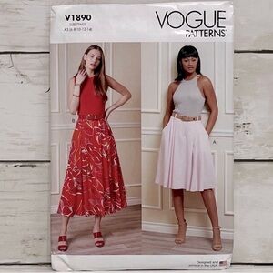 ⭐️5 for $28⭐️ NEW Vogue Patterns V1890 Women’s Sewing Patterns UNCUT
